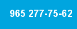 965 277-75-62 965 277-75-62